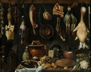 Stilleben af fuglevildt, 1624